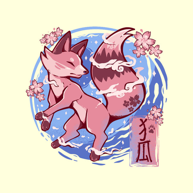 Sky Flower Fox-mens basic tee-TechraNova