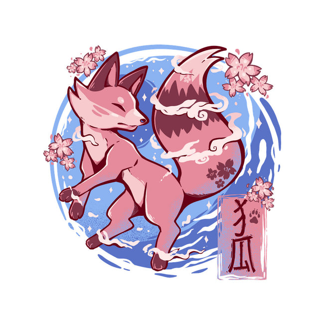 Sky Flower Fox-none memory foam bath mat-TechraNova