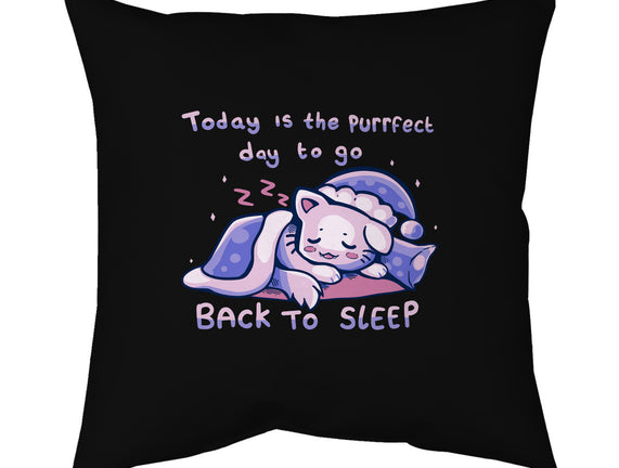 Purrfect Day For Sleep