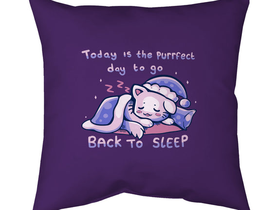 Purrfect Day For Sleep
