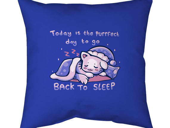 Purrfect Day For Sleep
