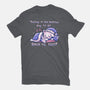 Purrfect Day For Sleep-mens basic tee-TechraNova