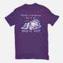 Purrfect Day For Sleep-mens basic tee-TechraNova