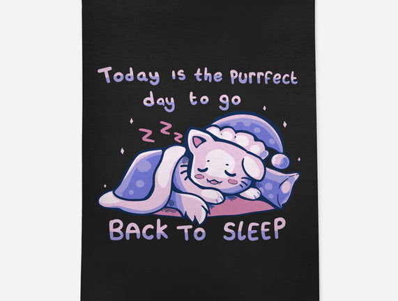Purrfect Day For Sleep