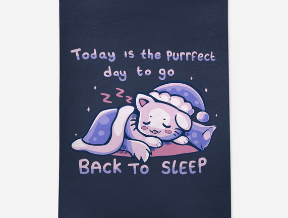 Purrfect Day For Sleep