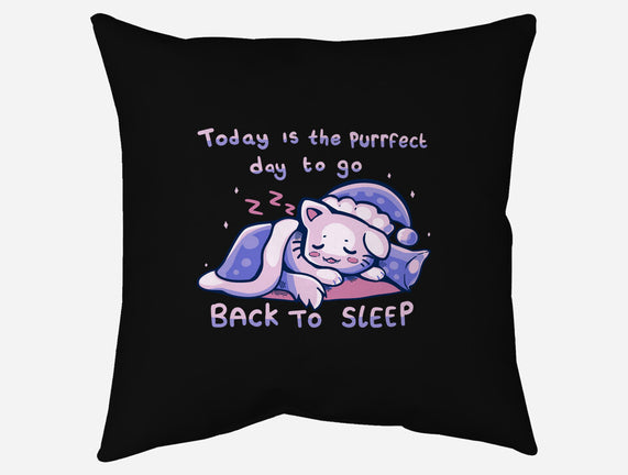Purrfect Day For Sleep