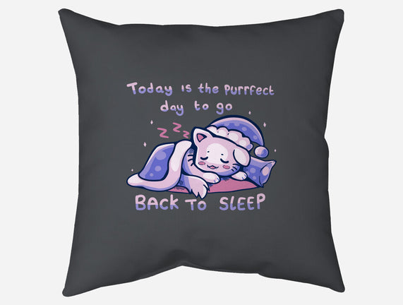 Purrfect Day For Sleep