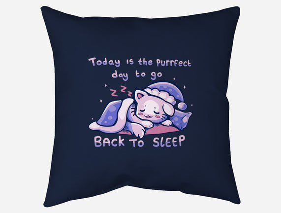 Purrfect Day For Sleep