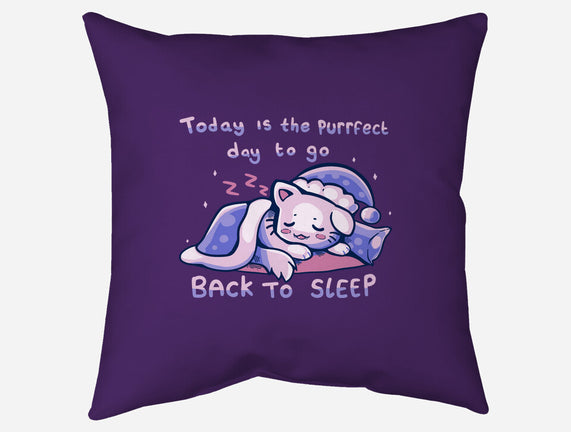 Purrfect Day For Sleep