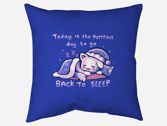 Purrfect Day For Sleep