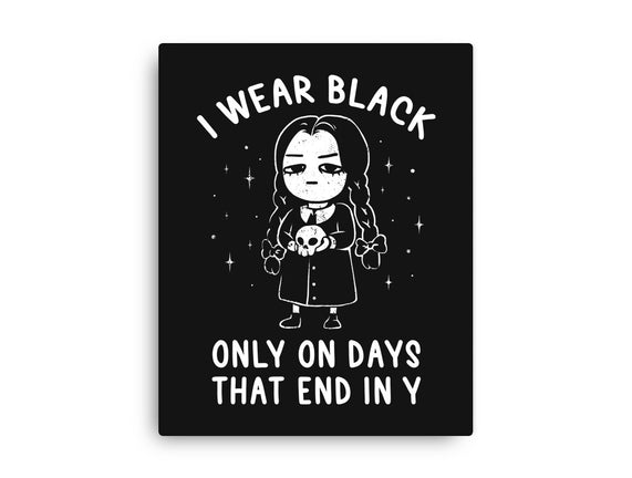 Only On Days That End In Y