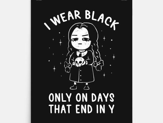 Only On Days That End In Y