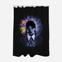 A Spooky Girl-none polyester shower curtain-IKILO