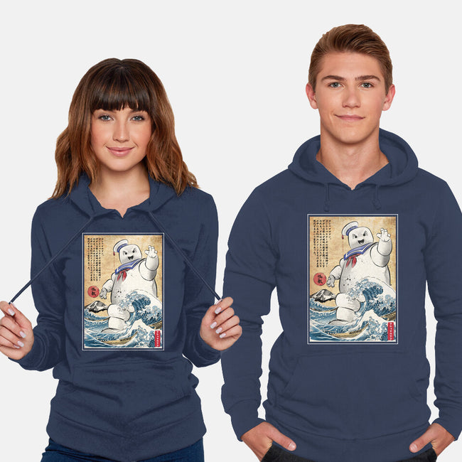 Marshmallow Man In Japan-unisex pullover sweatshirt-DrMonekers