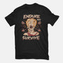 Endure And Survive-mens premium tee-Zaia Bloom