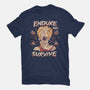 Endure And Survive-mens basic tee-Zaia Bloom