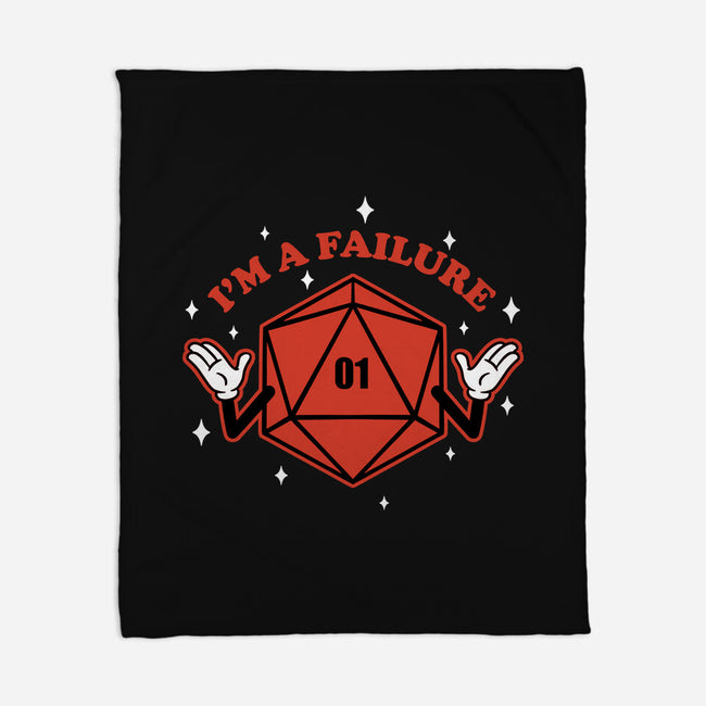 I'm A Failure-none fleece blanket-The Inked Smith