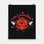 I'm A Failure-none matte poster-The Inked Smith