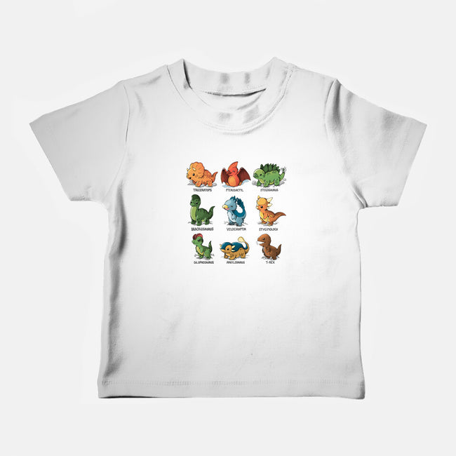 Dinosaur-baby basic tee-Vallina84