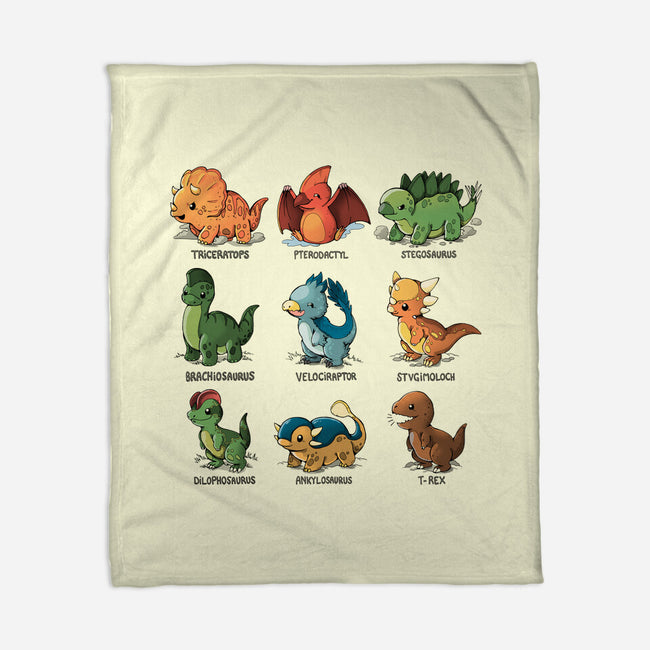 Dinosaur-none fleece blanket-Vallina84