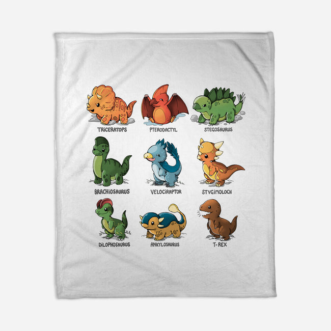 Dinosaur-none fleece blanket-Vallina84