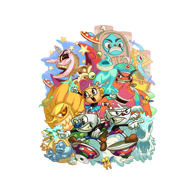 Cuphead Party-mens premium tee-Ca Mask