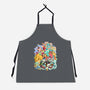 Cuphead Party-unisex kitchen apron-Ca Mask