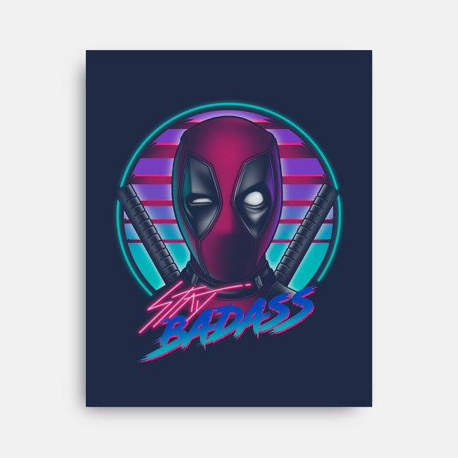 Stay Badass-none stretched canvas-Getsousa!