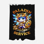 Paladin's Call-none polyester shower curtain-Snouleaf