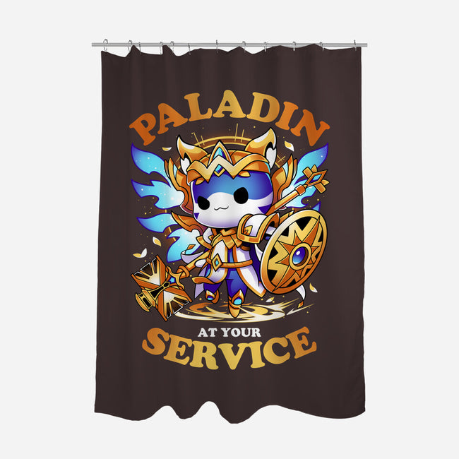 Paladin's Call-none polyester shower curtain-Snouleaf