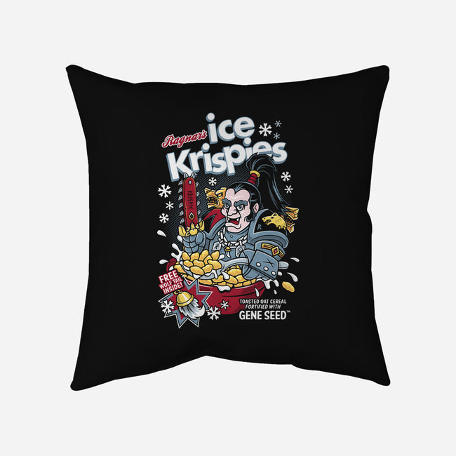Ragnar's Ice Krispies-none removable cover throw pillow-Nemons