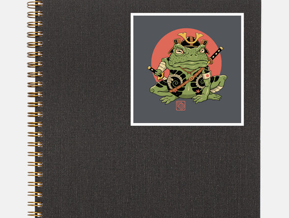 Tattooed Samurai Toad