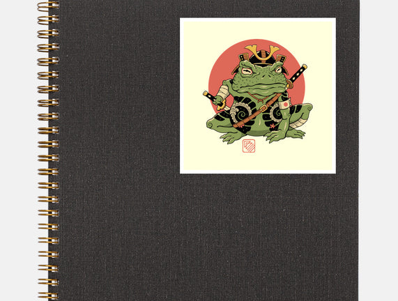 Tattooed Samurai Toad