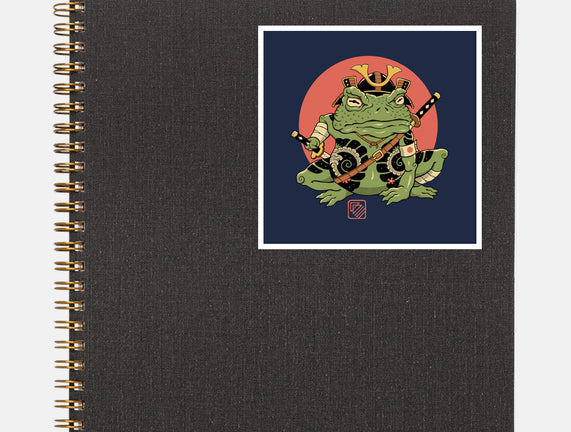 Tattooed Samurai Toad