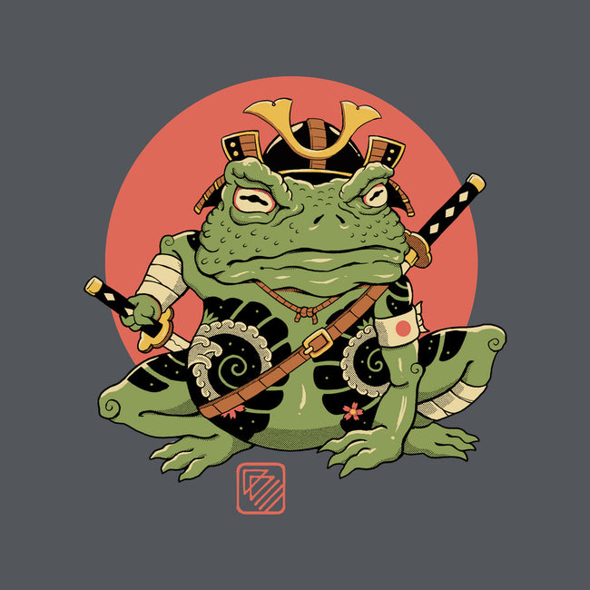 Tattooed Samurai Toad-none indoor rug-vp021