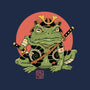 Tattooed Samurai Toad-none polyester shower curtain-vp021