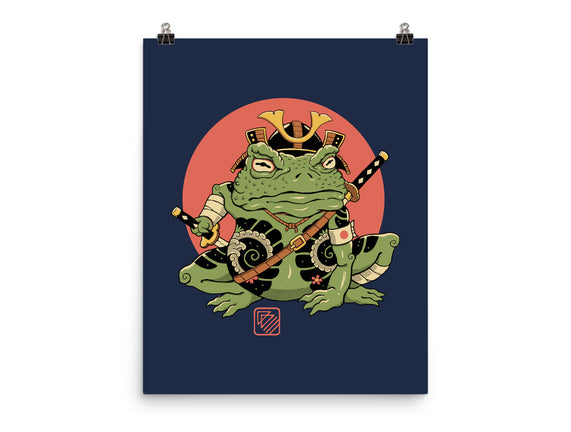 Tattooed Samurai Toad
