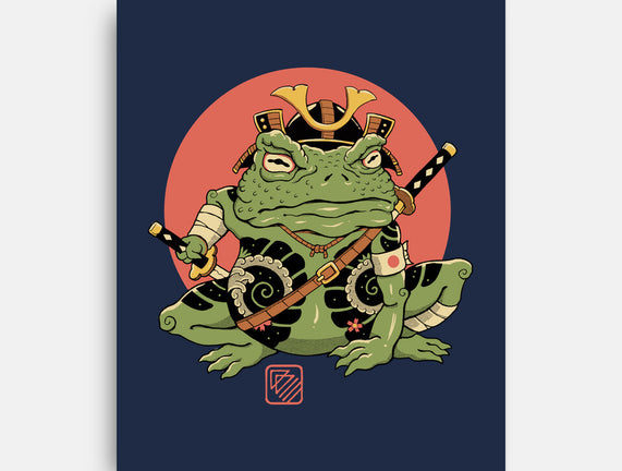 Tattooed Samurai Toad