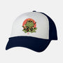 Tattooed Samurai Toad-unisex trucker hat-vp021