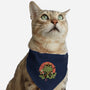 Tattooed Samurai Toad-cat adjustable pet collar-vp021