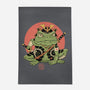 Tattooed Samurai Toad-none indoor rug-vp021