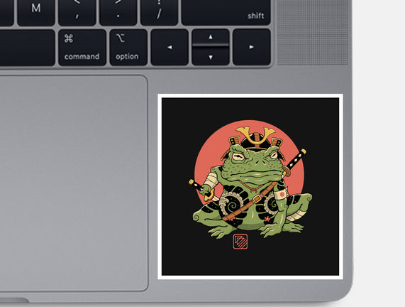Tattooed Samurai Toad