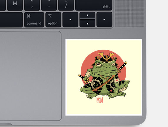 Tattooed Samurai Toad