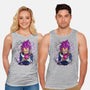Vegeta The Prince-unisex basic tank-Duardoart