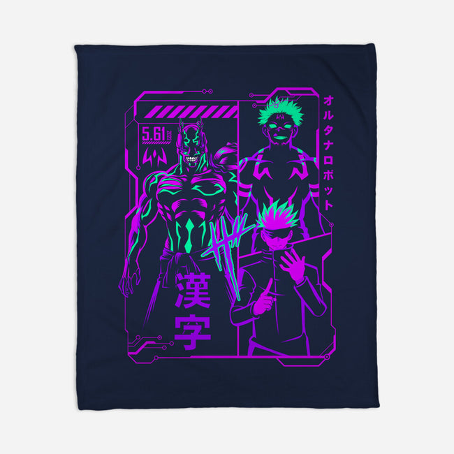 Kaisen Manga-none fleece blanket-albertocubatas