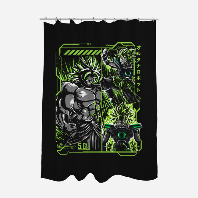 Legendary Manga-none polyester shower curtain-albertocubatas