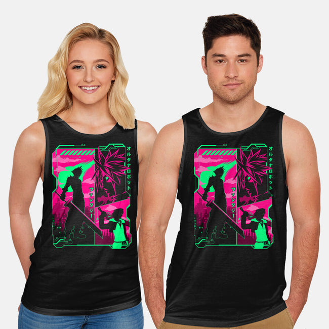 Fantasy Manga-unisex basic tank-albertocubatas
