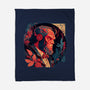 Hellboy Tux-none fleece blanket-Syiavri
