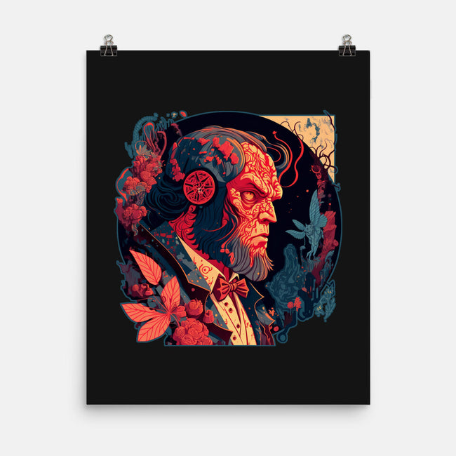 Hellboy Tux-none matte poster-Syiavri