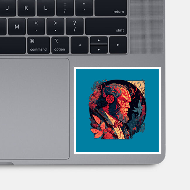 Hellboy Tux-none glossy sticker-Syiavri